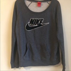 Nike gray sweater